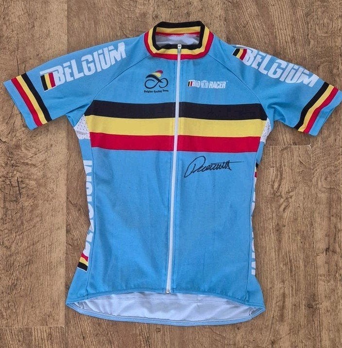 Truitje getekend door Tom Boonen, Gebruikt, Ophalen of Verzenden, Bovenkleding, Bio racer