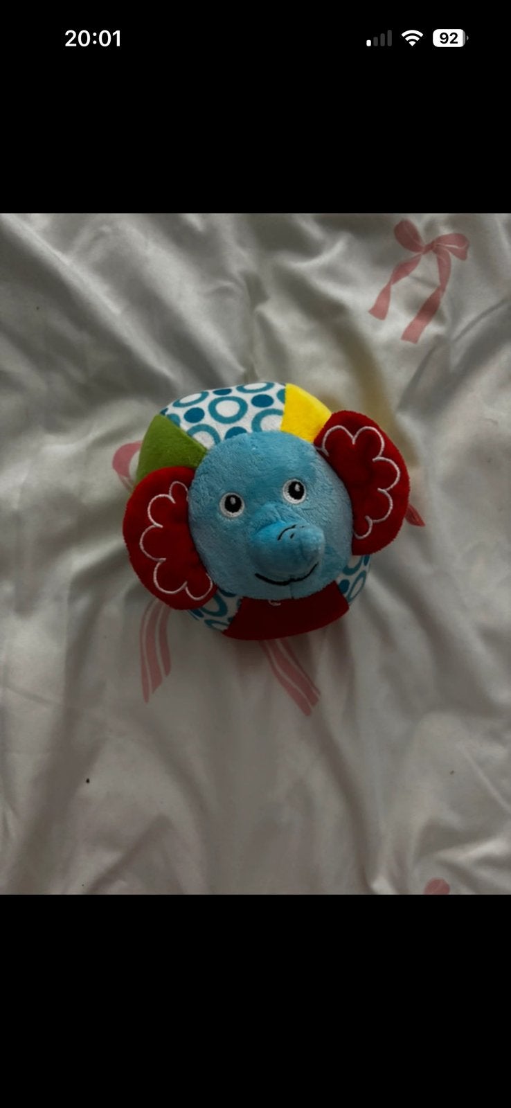 Balle en peluche, Enlèvement ou Envoi, Comme neuf, Autres types