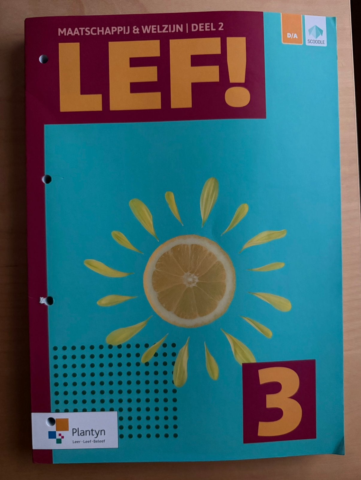 Schoolboek Lef, Boeken, Schoolboeken, Ophalen of Verzenden, Nieuw, Maatschappijleer