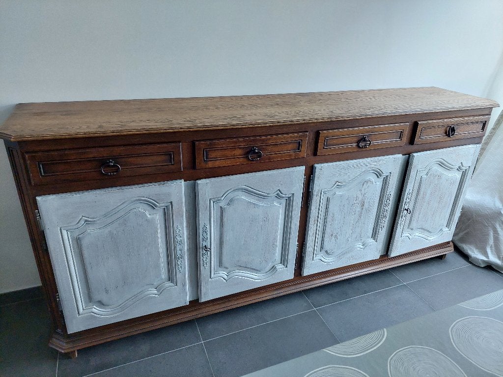 Authentieke dressoir (eik), Ophalen, Gebruikt, Klassiek, Eikenhout