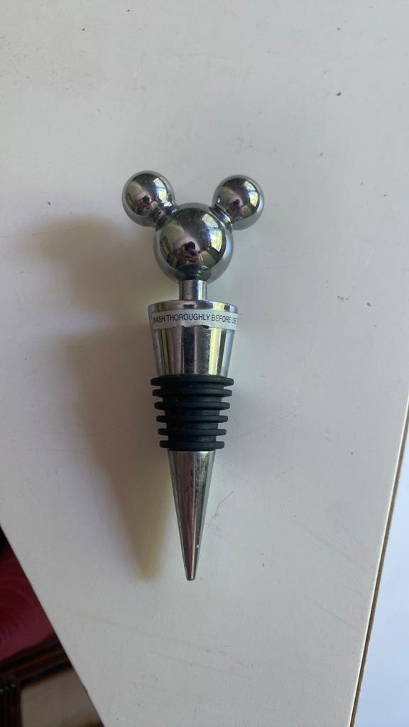Mickey mouse wijnstopper, Huis en Inrichting, Ophalen