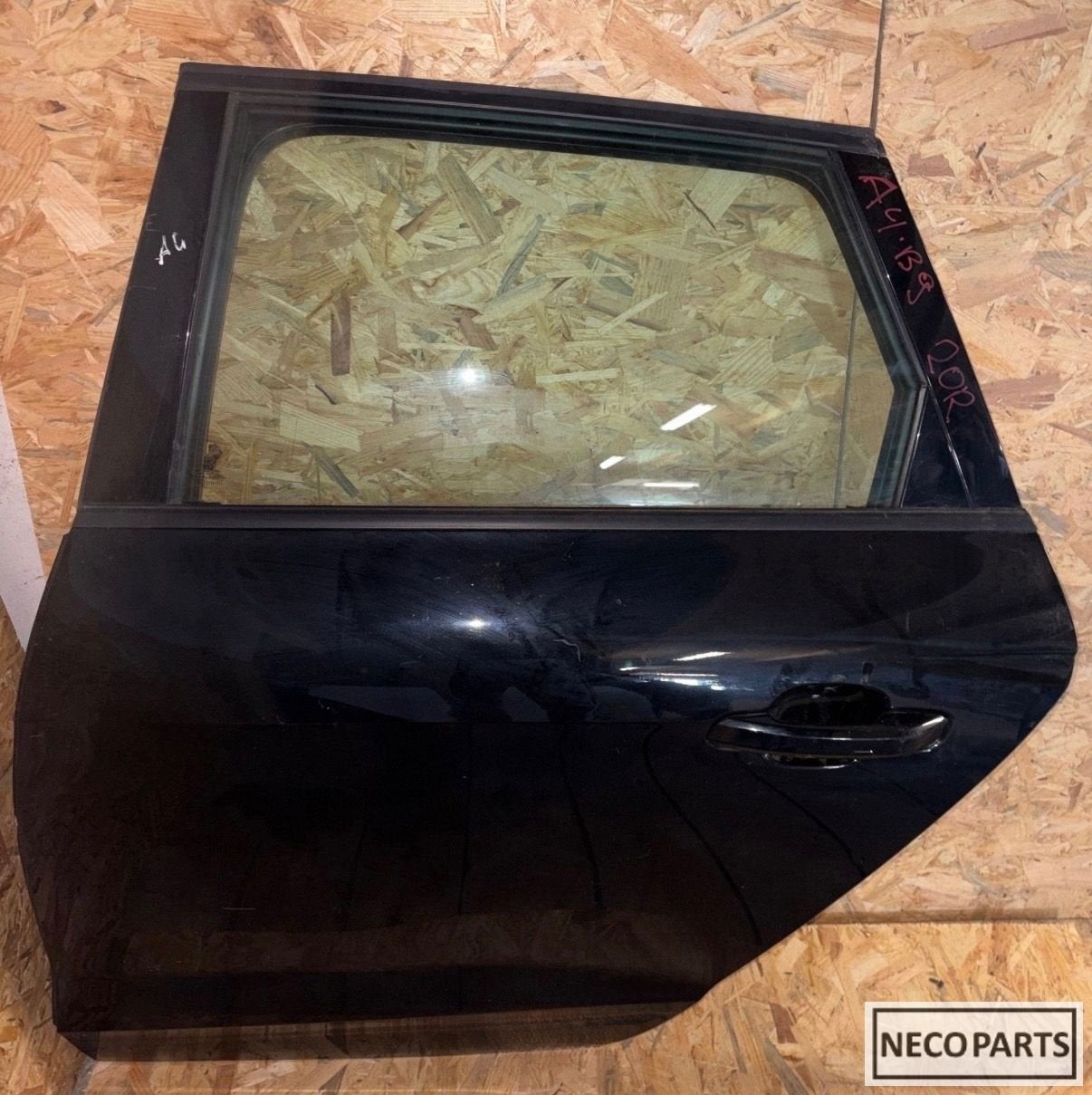 AUDI A4 S4 B9 8W PORTIER DEUR ACHTER LINKS ALLES LEVERBAAR!!, Arrière, -, Haillon arrière, Audi