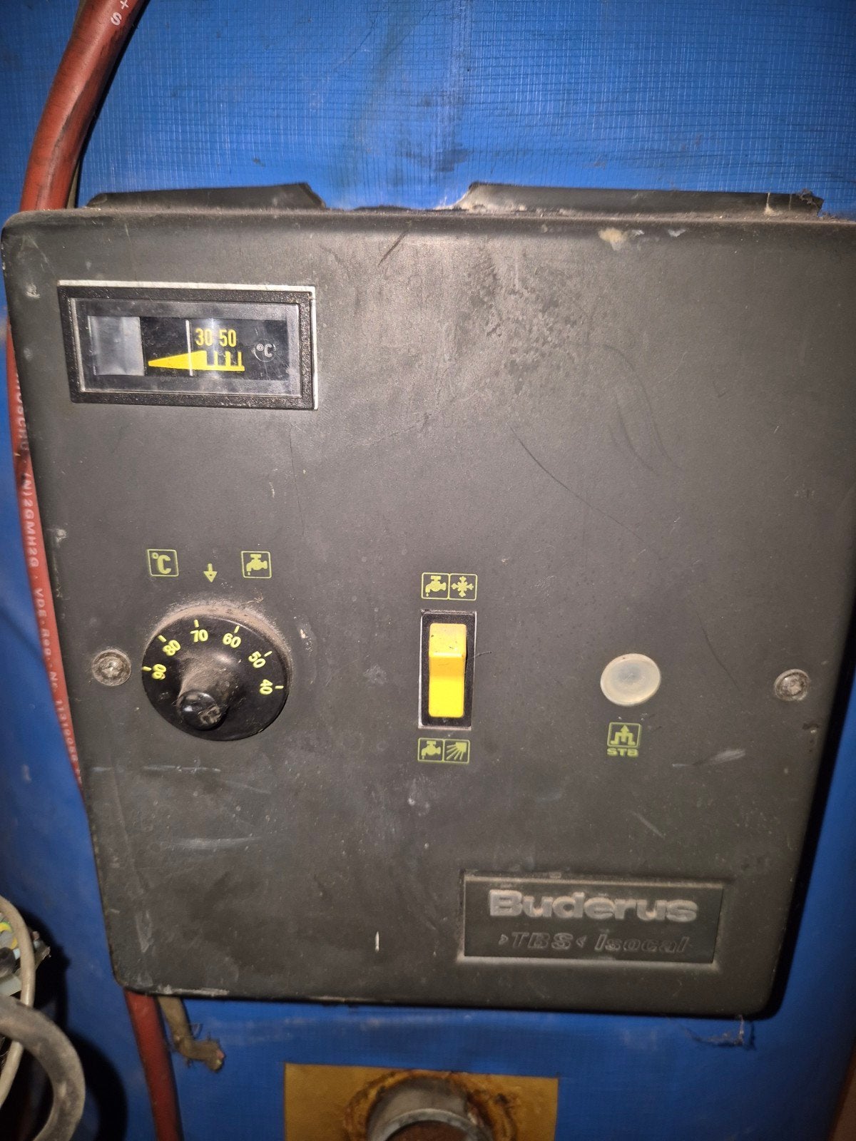 Buderus boiler, Doe-het-zelf en Bouw, Ophalen, Gebruikt, 100 liter of meer, Boiler