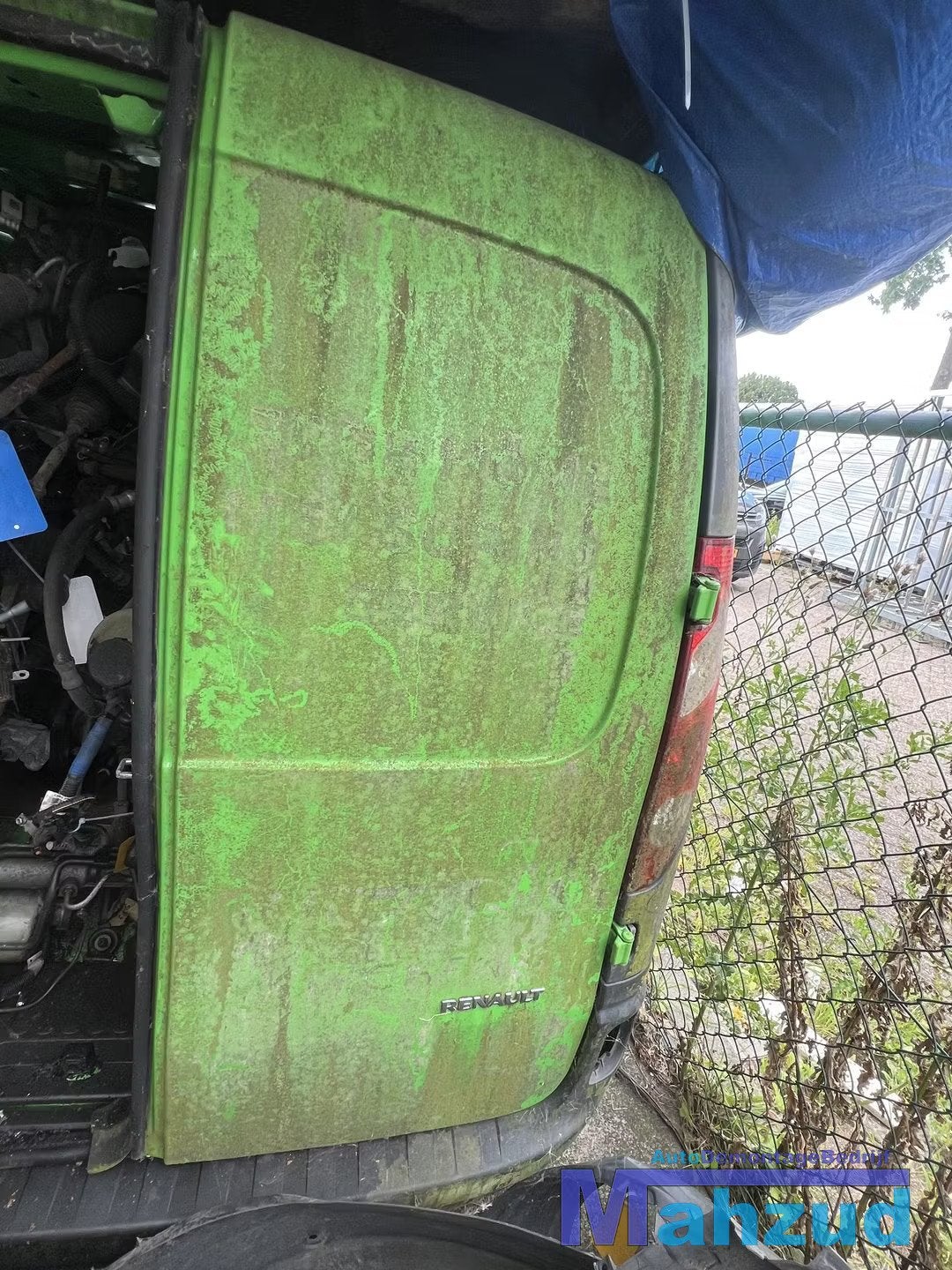 RENAULT KANGO Groen CM986 achter deur rechts 2008-2013, Renault Group, Gebruikt, Contact.group@renault.com, Achter