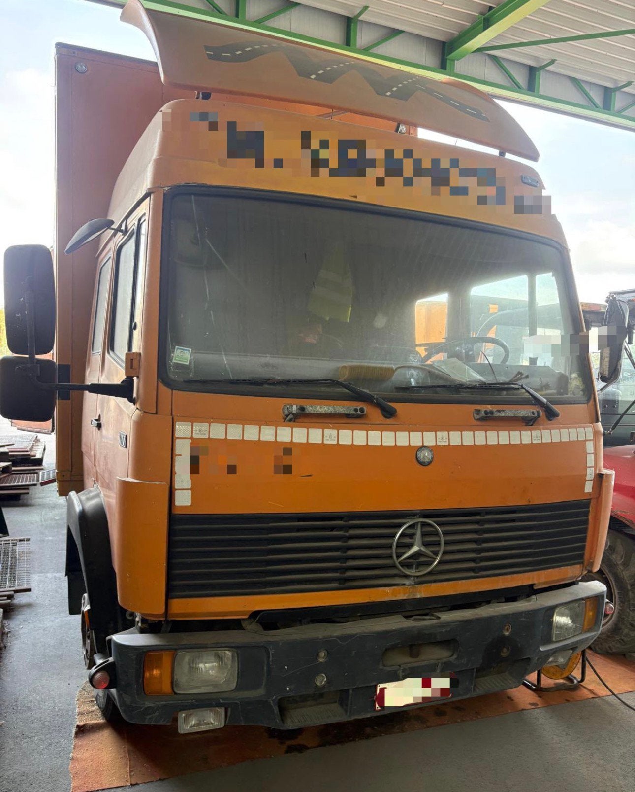 Mercedes 1117 1988, Autos, Achat, Mercedes-Benz, Diesel, Particulier