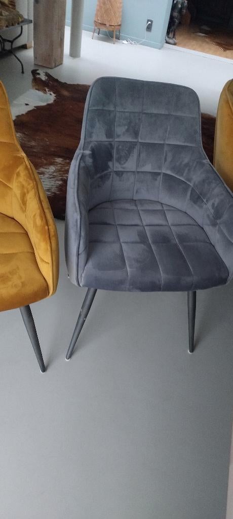 stoelen/zeteltjes, Huis en Inrichting, Ophalen, Zwart, Nieuw, Vier