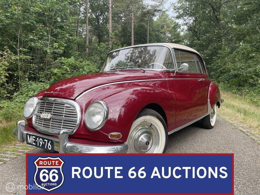 Auto Union 1000 Super | 1963 | Route 66 Auctions, Auto's, Oldtimers, Bedrijf, Te koop, Overige merken, Benzine, Overige carrosserie