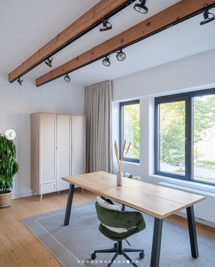 Tafel hout 200 x 85 cm, Ophalen, Gebruikt, 200 cm of meer, 50 tot 100 cm