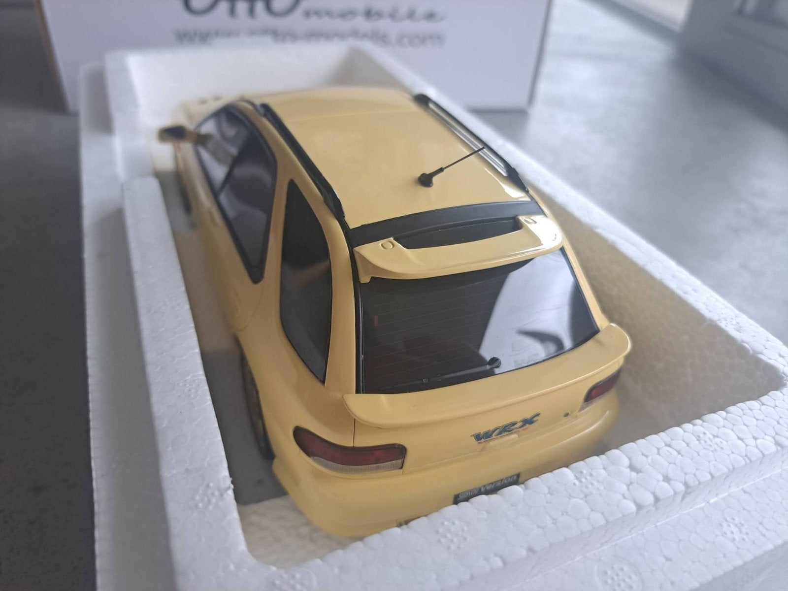 Nieuwe SUBARU IMPREZA WRX STI Wagon 1/18, Ophalen of Verzenden, Nieuw, Auto, OttOMobile