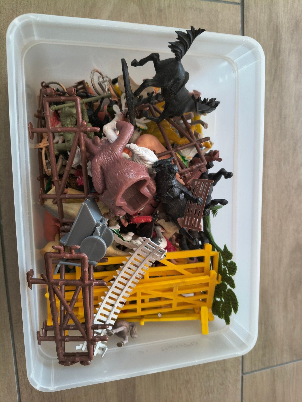 Speelfiguurtjes, Ophalen, Gebruikt