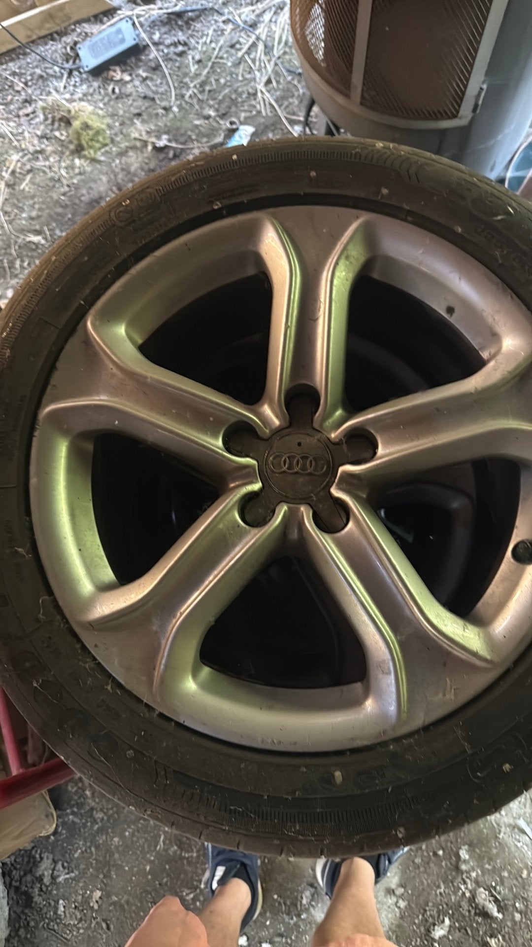 Velgen audi, Ophalen, Gebruikt