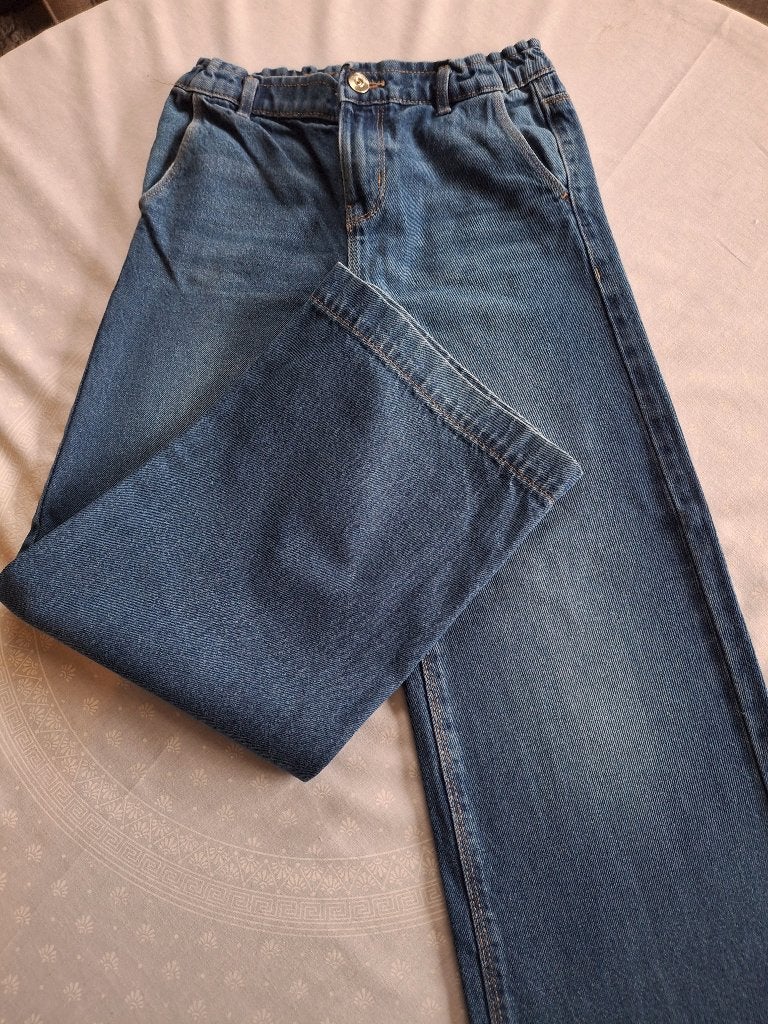 Meisjes Jeans Broeken Maat 128, Enfants & Bébés, Vêtements enfant | Taille 128, Enlèvement ou Envoi, Comme neuf, Fille, Pantalon