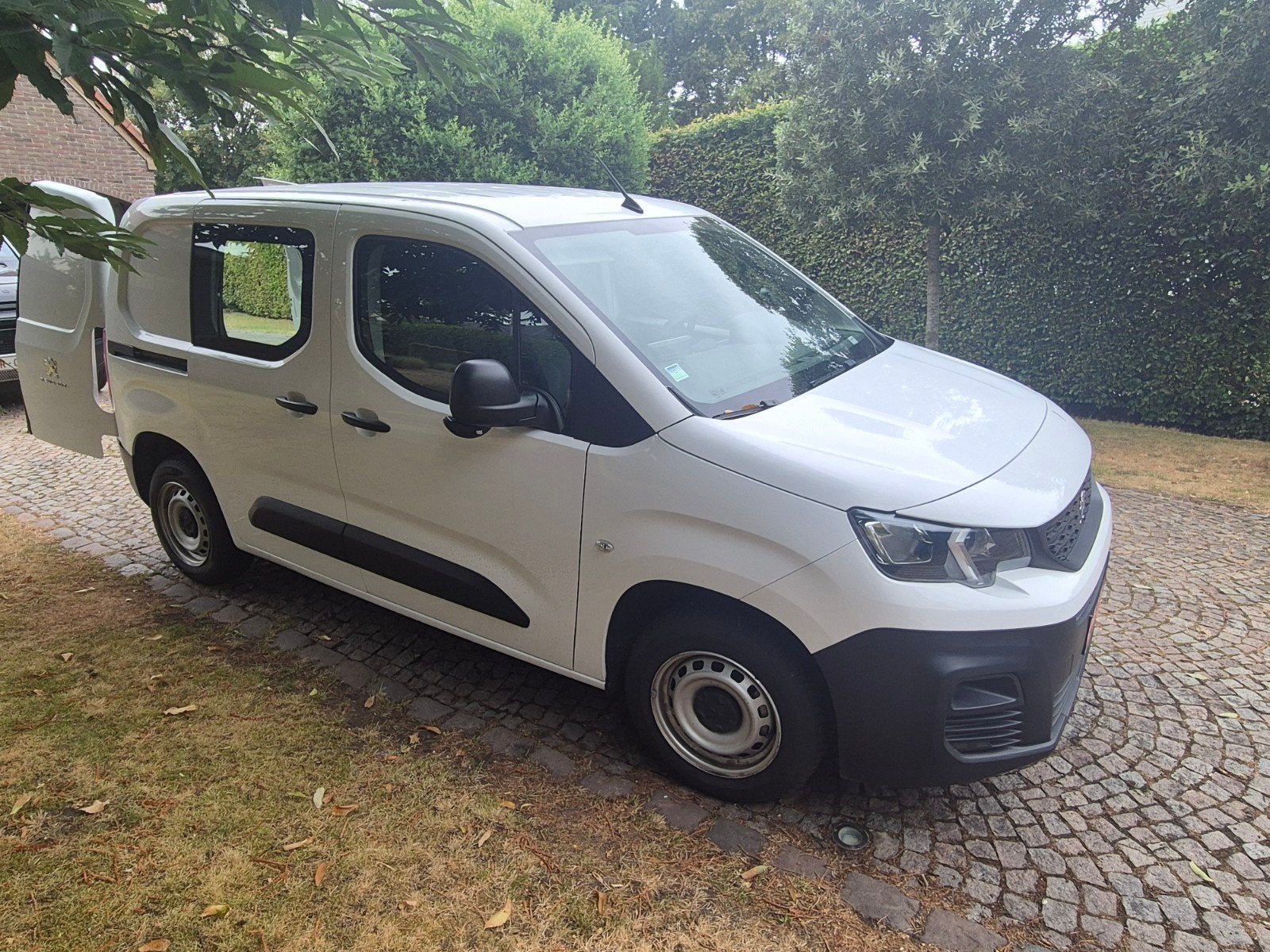 Peugeot Partner lichte vracht, Auto's, Bluetooth, Euro 6, Wit, Handgeschakeld