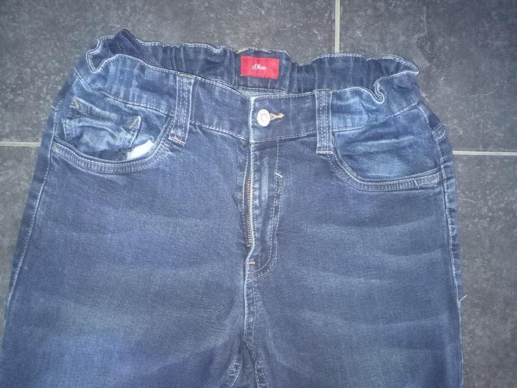 JONGENSJEANSBROEK S.OLIVER MAAT 176 REGULAR - PRIMA STAAT, Enfants & Bébés, Vêtements enfant | Taille 176, Pantalon, Garçon, Enlèvement ou Envoi