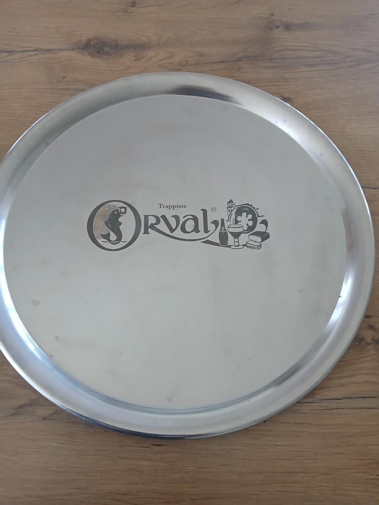 Plateau d'Orval, Enlèvement ou Envoi, Comme neuf, Panneau, Plaque ou Plaquette publicitaire, Autres marques