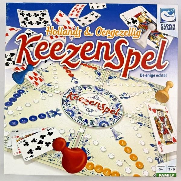 Clown Games Keezenspel Bordspel Compleet Tactisch Spel kezen, Een of twee spelers, Verzenden, Zo goed als nieuw, Overig