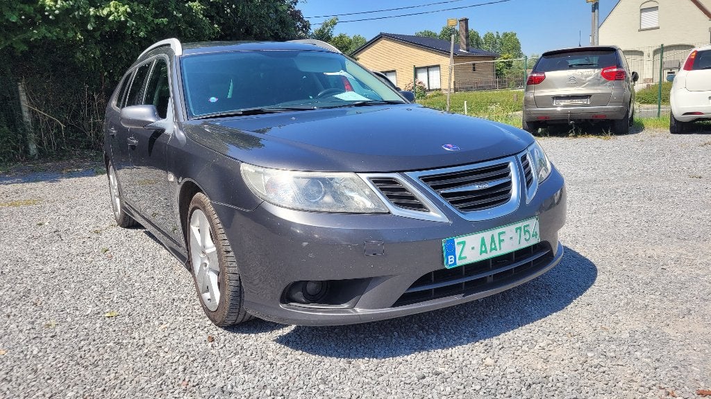 saab 9-3 1800cc benzine wordt GEKEURD AIRCO PDC OHBOEK 2009, Autos, Saab, 90 kW, Argent ou Gris, Achat, 5 portes
