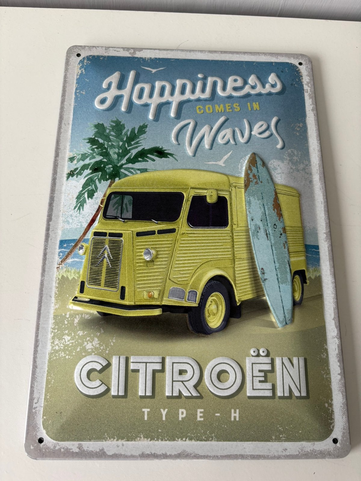 Metalen plaat „CITROËN” (30/20 cm), Ophalen of Verzenden, Nieuw