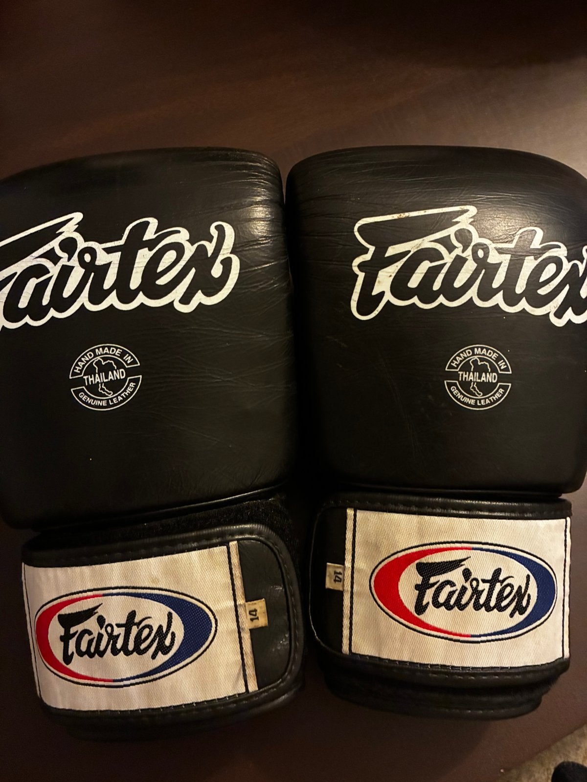 Fairtex bokshandschoenen 14Oz, Ophalen, Zo goed als nieuw, Bokshandschoenen