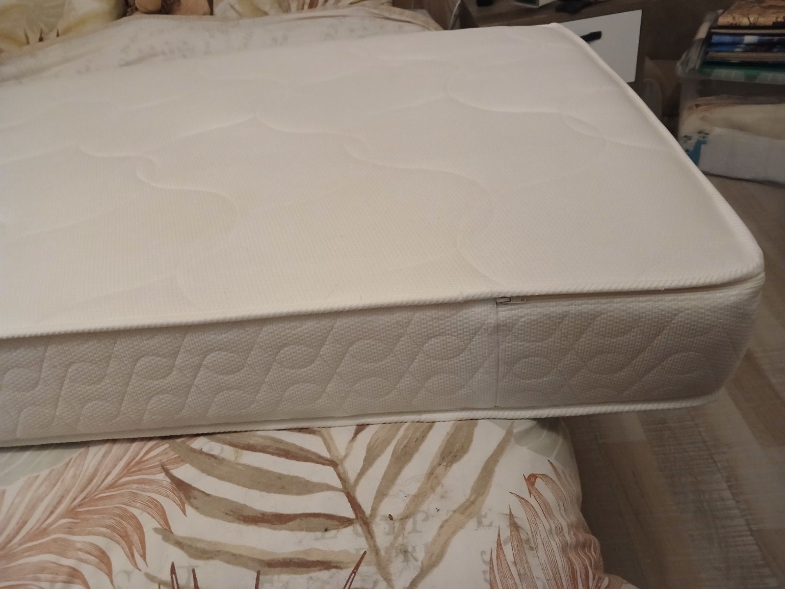 matelas 1 personne., 90 cm, Enlèvement ou Envoi, Blanc, 190 cm ou moins