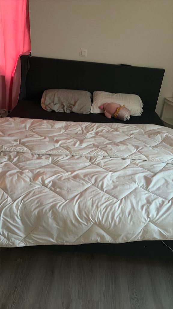 2 persoon box spring, Ophalen, Zo goed als nieuw
