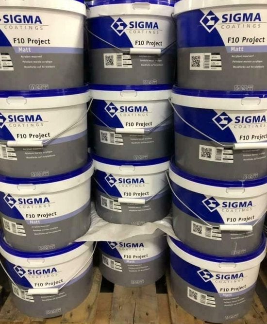 Sigma witte muurverf, Ophalen, Nieuw