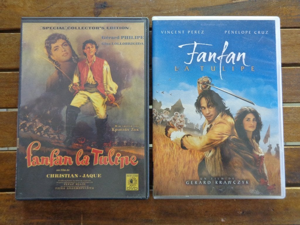 )))  Fanfan La Tulipe  //  Deux films  (((, Italien, Enlèvement ou Envoi, Tous les âges, Comme neuf