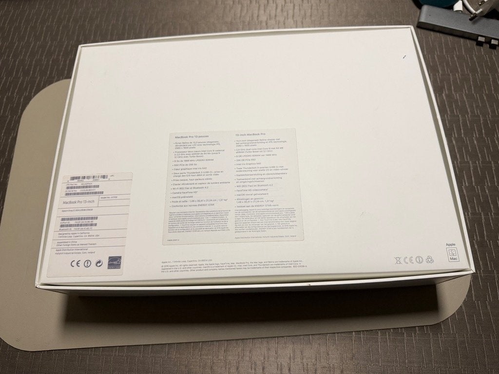 apple MacBook Pro, MacBook Pro, 256 GB, Comme neuf, Enlèvement
