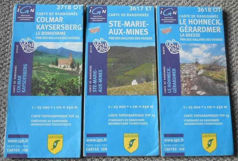 Cartes IGN (France) 1 cm = 250 m - Cartes de randonnée, Boeken, Reisgidsen, Ophalen, Gelezen, Europa, Fiets- of Wandelgids