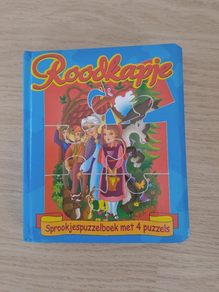 Roodkapje Sprookjespuzzelboek, Kinderen en Baby's, Ophalen, Minder dan 10 stukjes, Gebruikt, 2 tot 4 jaar
