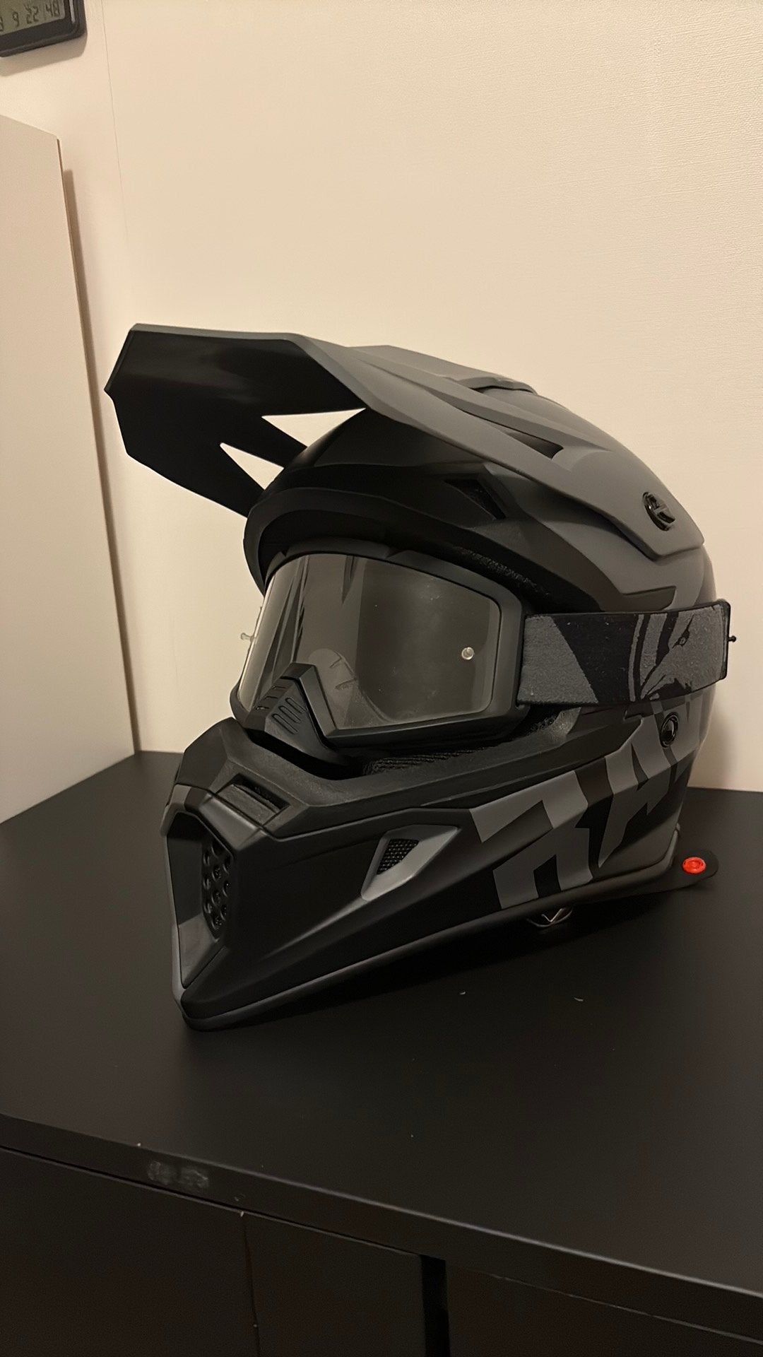 Cross helm raven maat M, Motoren, M, Offroadhelm, Nieuw zonder kaartje, Dames