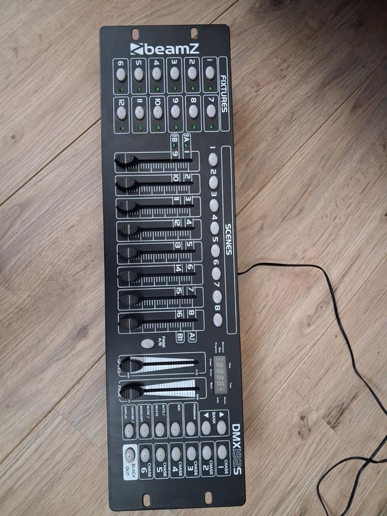 Beamz dmx192S, Muziek en Instrumenten, Licht en Laser, Ophalen, Gebruikt, Licht, Geluidgestuurd