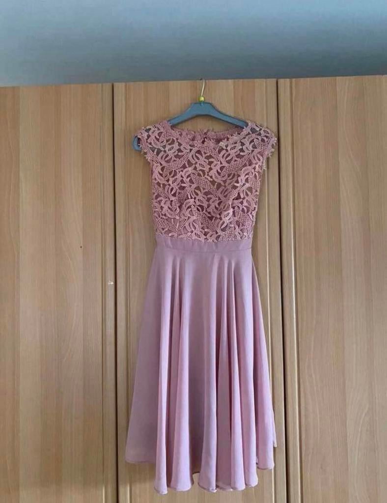 Robe de bal couleur vieux rose, Enlèvement, Comme neuf, Rose