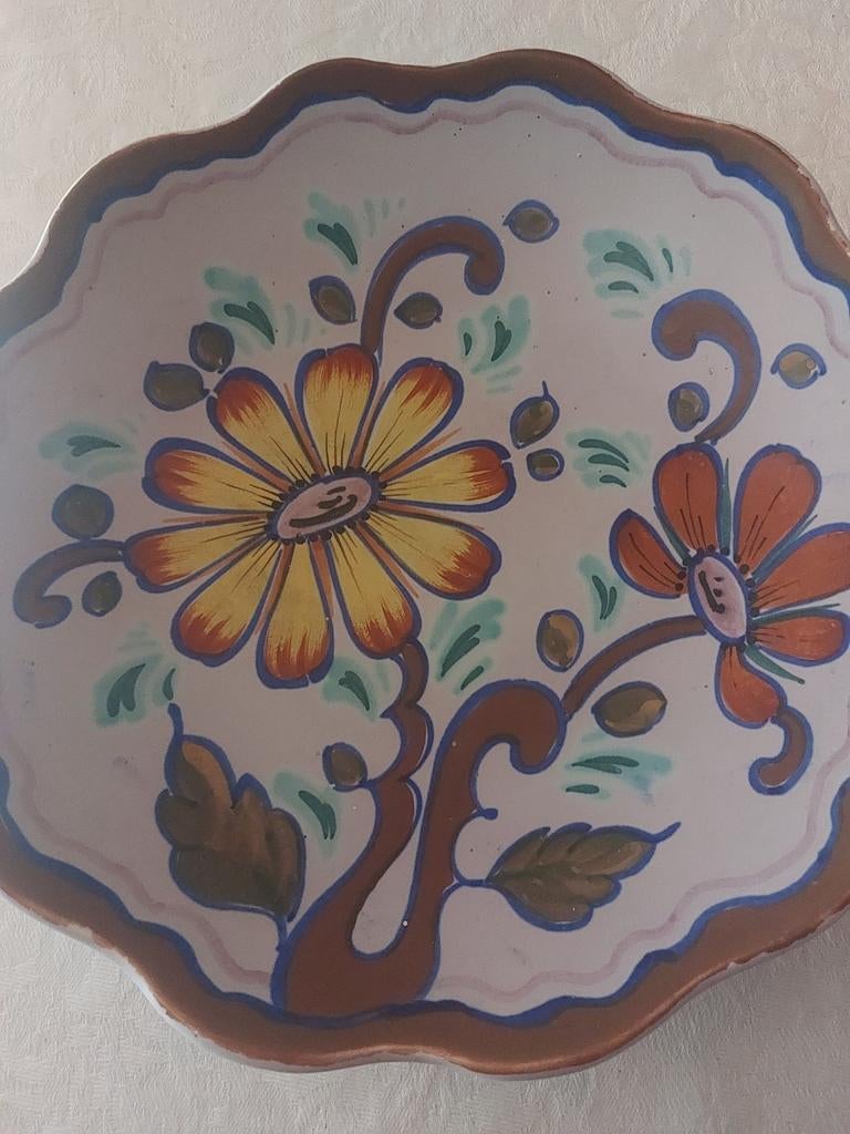 Breugel plateel handgeschilderd, Antiek en Kunst, Ophalen