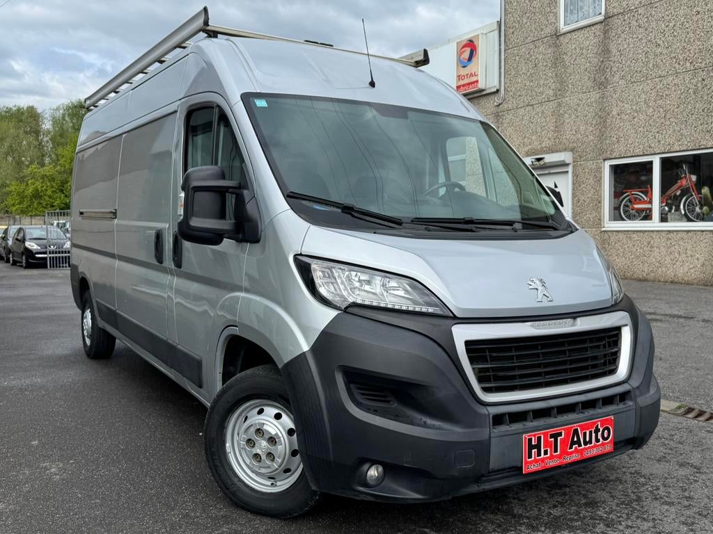 Peugeot Boxer 2.0 BlueHDi L3 H2/Etat Neuf/Euro6b/Gps, Argent ou Gris, Euro 6, Entreprise, 3 places