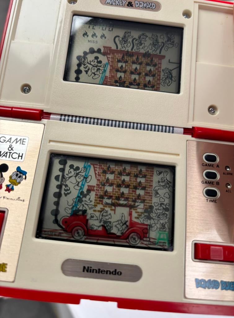 Game&Watch Nintendo Mickey & Donald, Games en Spelcomputers, Spelcomputers | Overige, Zo goed als nieuw, Nintendo, Ophalen of Verzenden