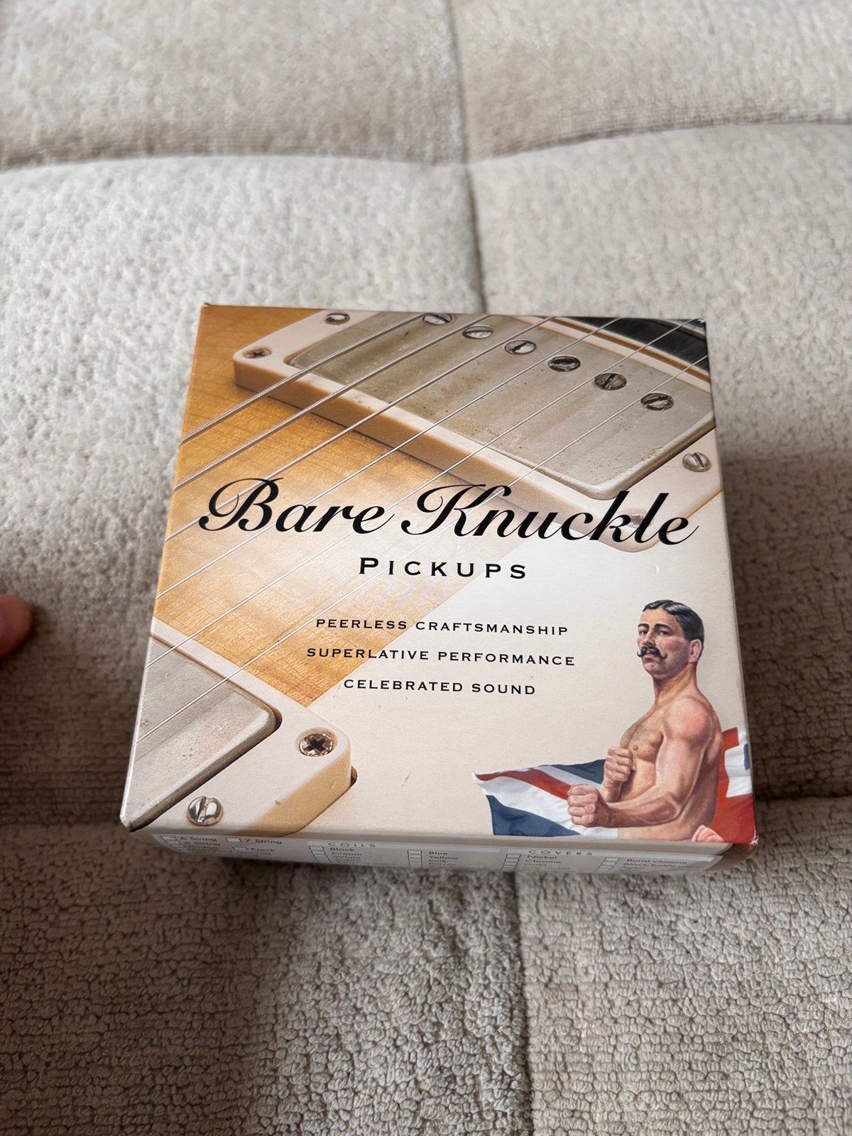 Bare Knuckle Pickups - Stormy Monday aged nickel, Musique & Instruments, Enlèvement ou Envoi, Comme neuf