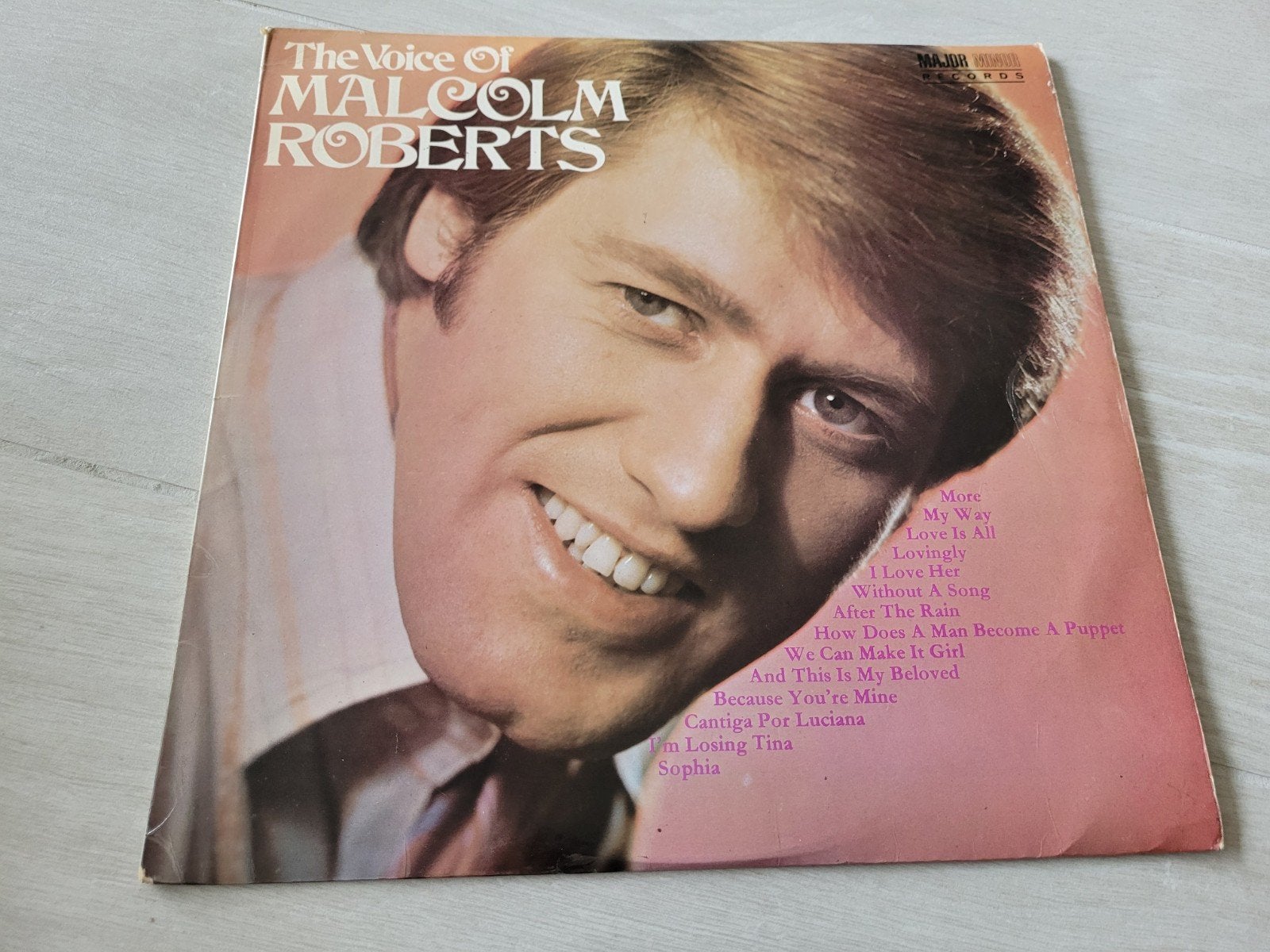 Vinyl The voice of Malcolm Roberts, Ophalen of Verzenden, Gebruikt
