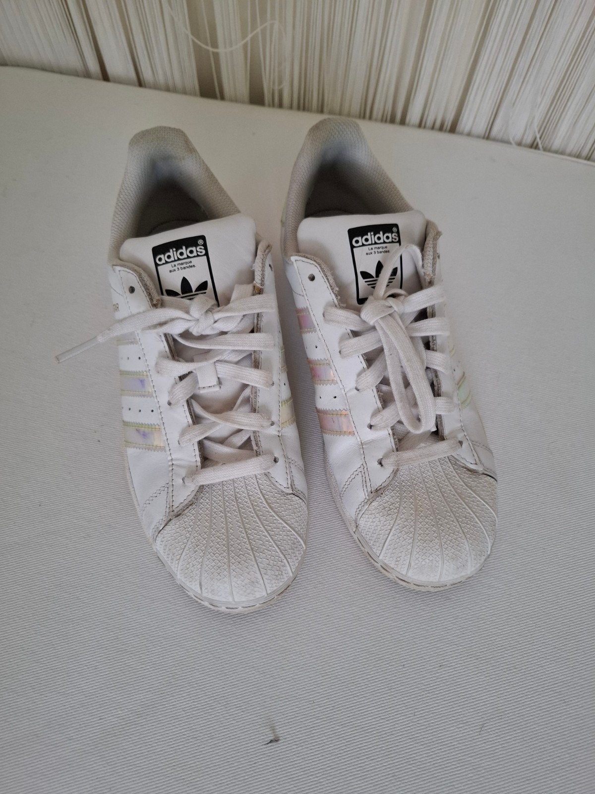 ADIDAS superstar witte sportschoenen / 40-41, Ophalen, Sportschoenen