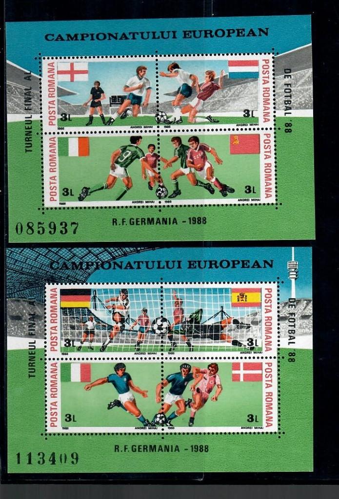Roemenie yvertnrs: blok 195/96 postfris, Timbres & Monnaies, Timbres | Timbres thématiques, Enlèvement ou Envoi, Non oblitéré