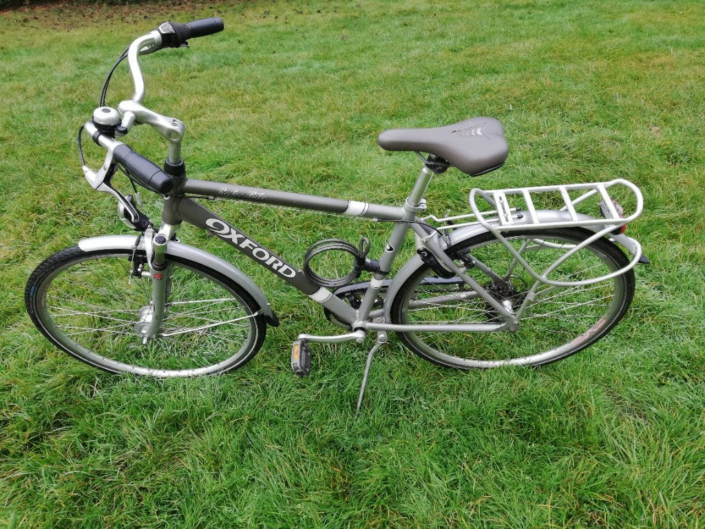 Oxford herenfiets in perfecte staat, Fietsen en Brommers, Velgrem, Versnellingen, Zo goed als nieuw, 53 tot 57 cm