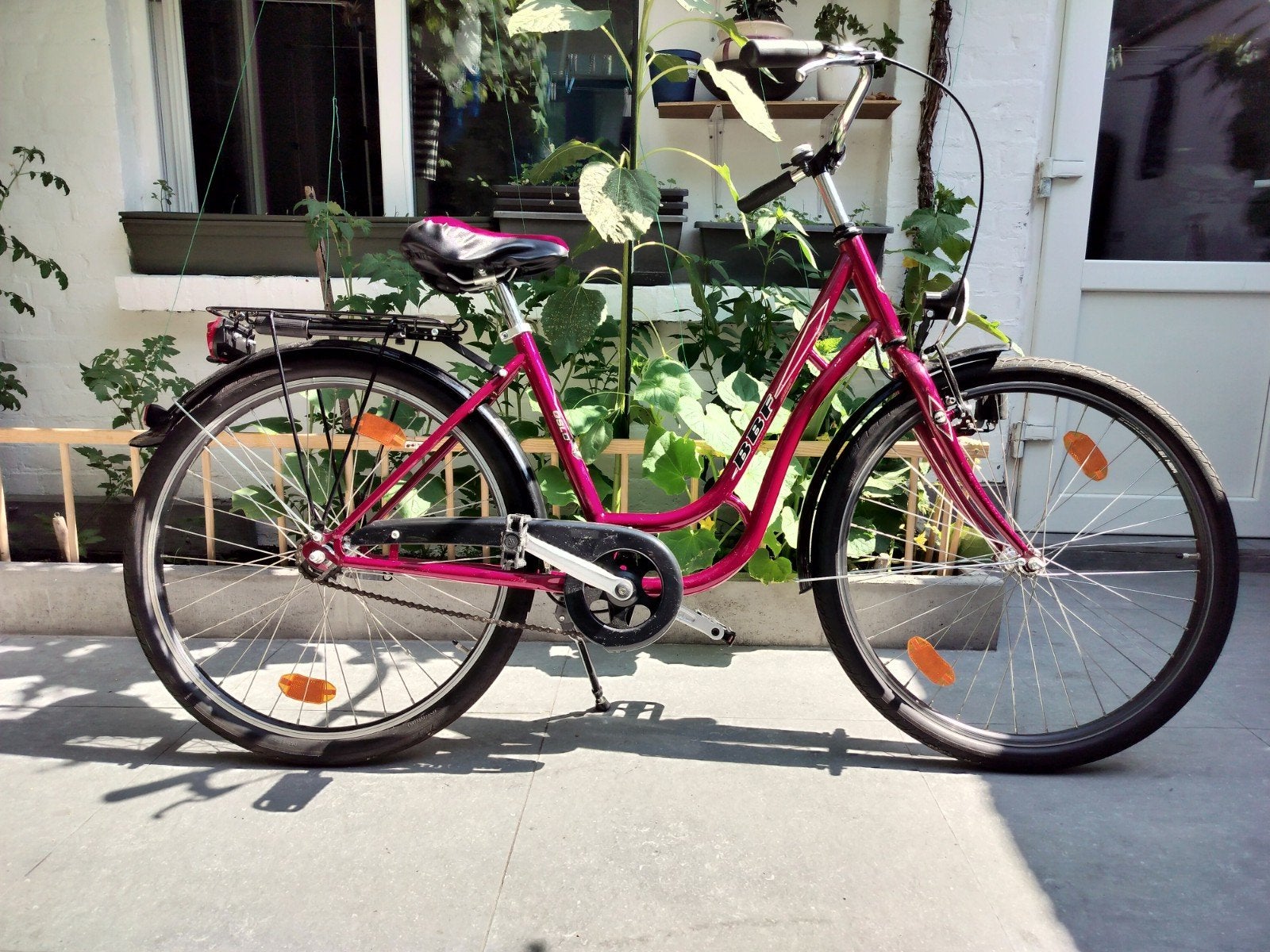 BBF Oslo Citybikes voor dames, 26 inch, Fietsen en Brommers, Terugtraprem, Zo goed als nieuw, Minder dan 47 cm, Ophalen