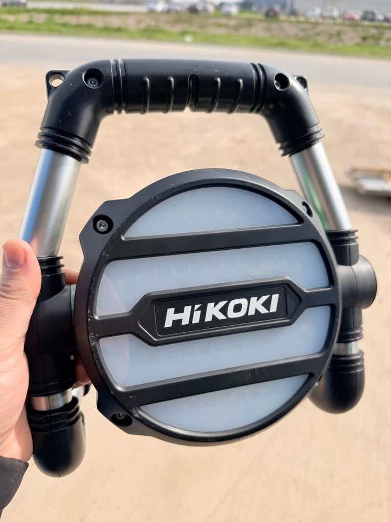 Lampe chantier Hikoki, Doe-het-zelf en Bouw, Minder dan 50 watt, Met statief, Ophalen of Verzenden, Zo goed als nieuw