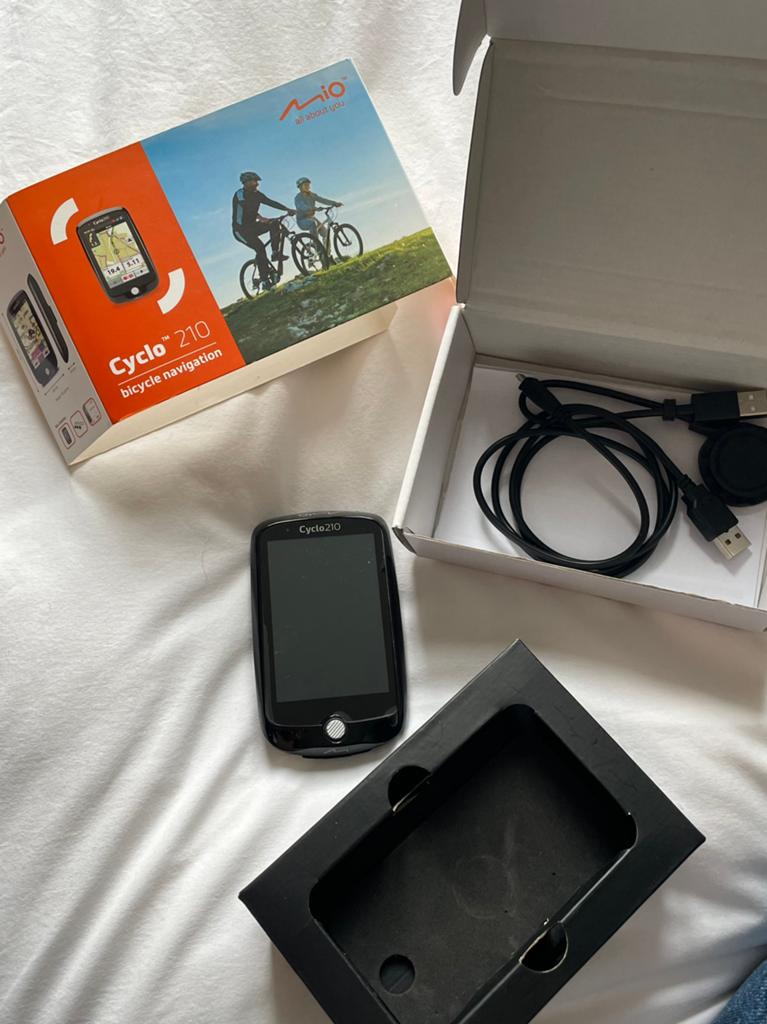 Mio Cyclo 210 fietsnavigatie, Fietsen en Brommers, Ophalen of Verzenden, GPS, Zo goed als nieuw