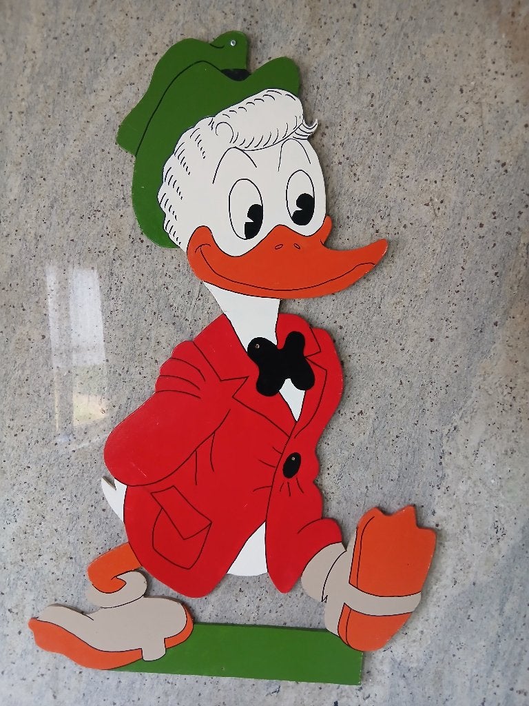 disney & walt disney &  Oom Dagobert Duck, Verzamelen, Disney, Ophalen, Overige figuren, Zo goed als nieuw, Overige typen