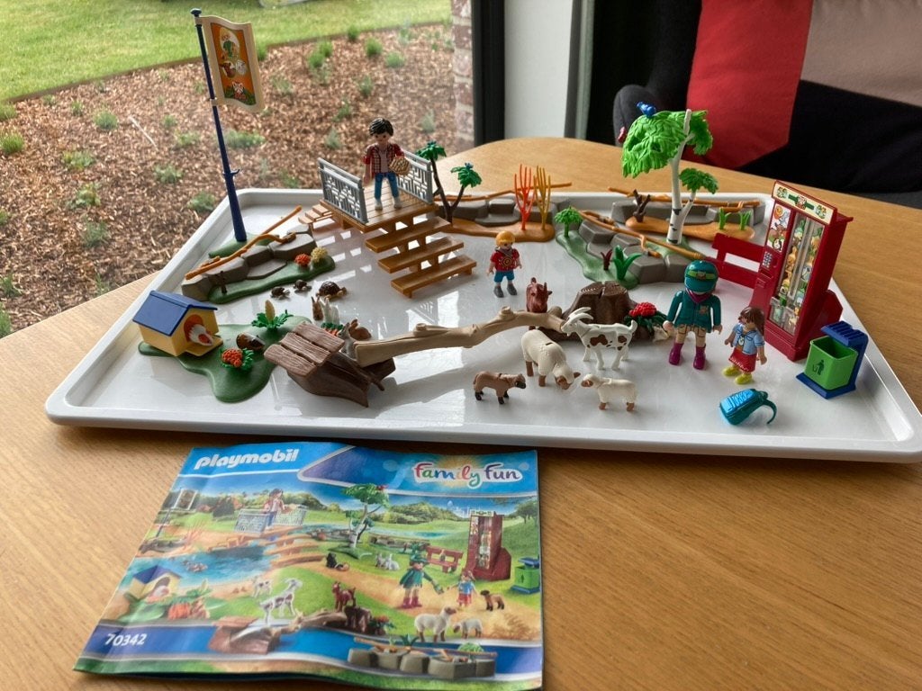Playmobil grote kinderboerderij 70342, Ophalen