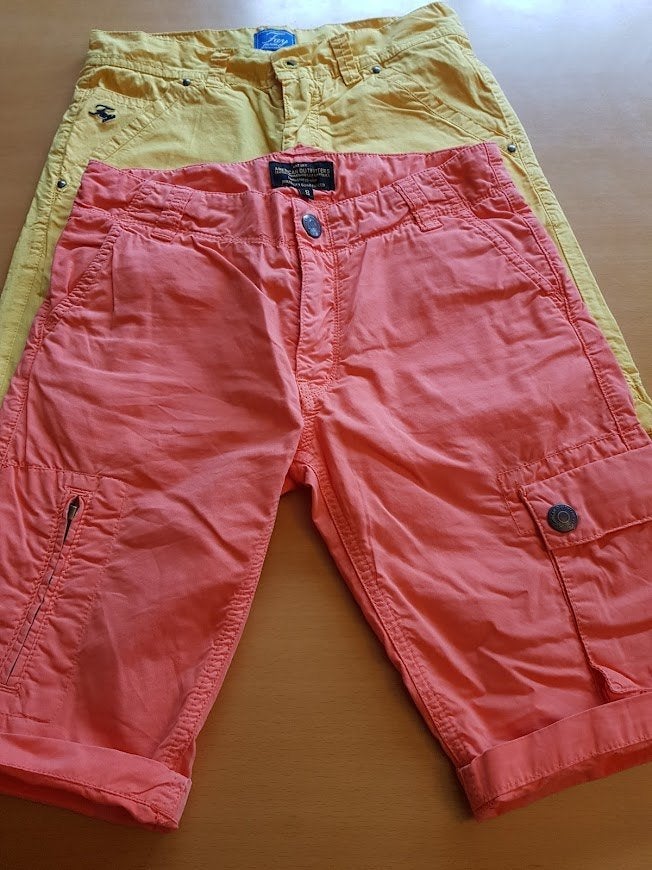 2 shorts 128, Pantalon, Garçon, Fay, Enlèvement ou Envoi