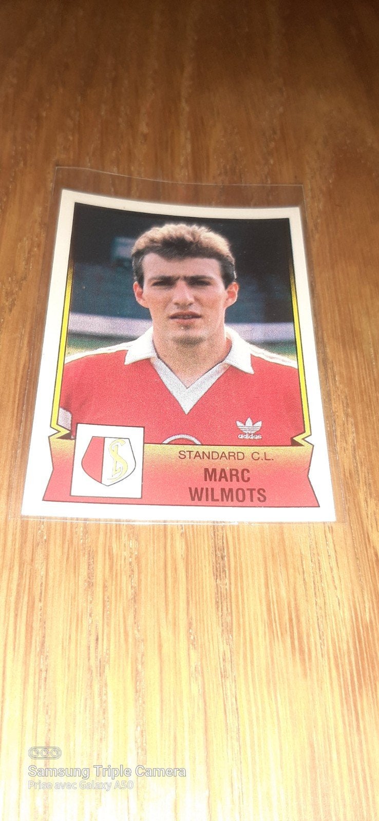 PANINI 92 MARC WIMOT BELGISCHE LEGENDE