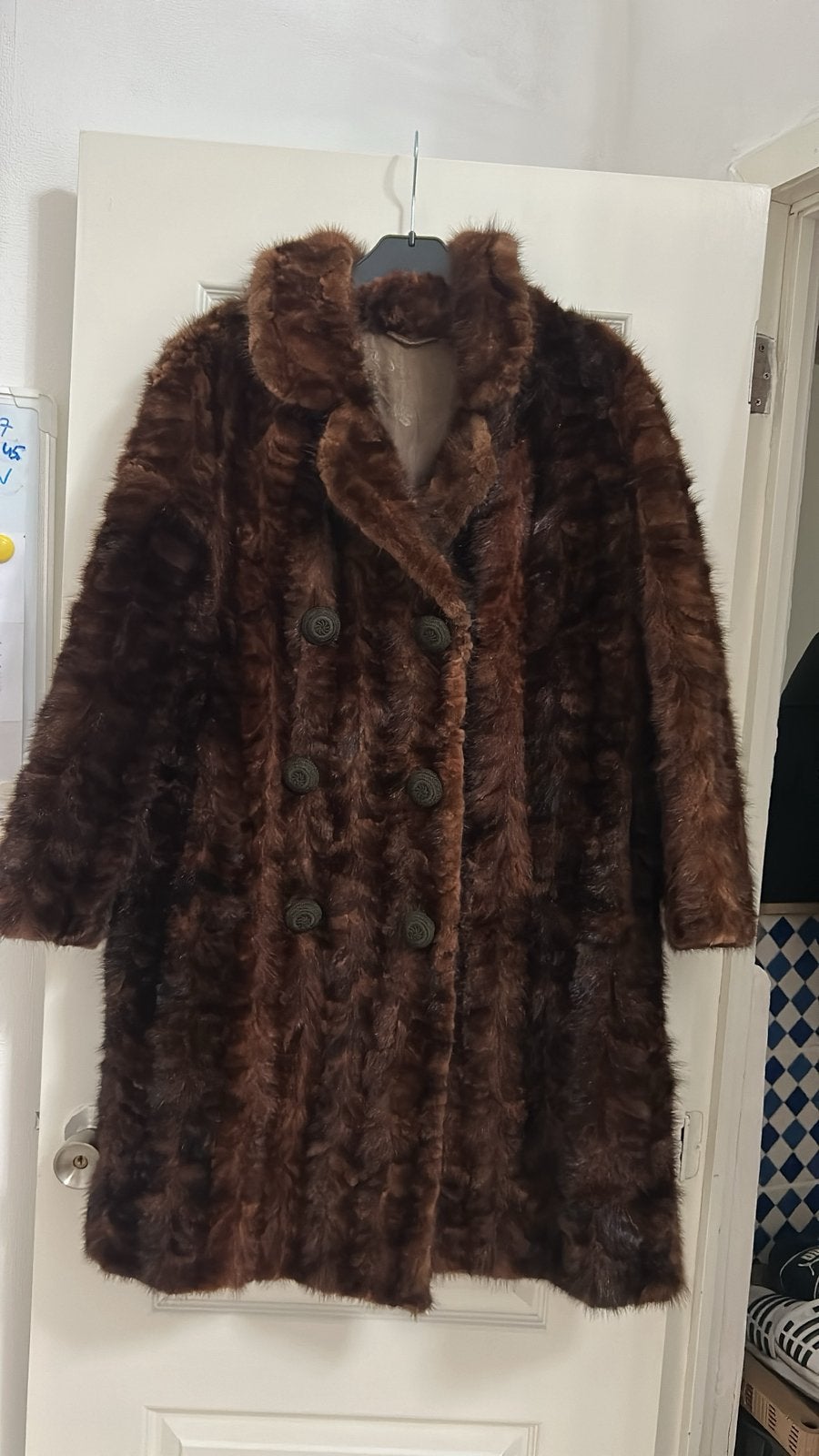 Luxe vintage bontjas – antiek, Kleding | Dames, Ophalen, Zo goed als nieuw