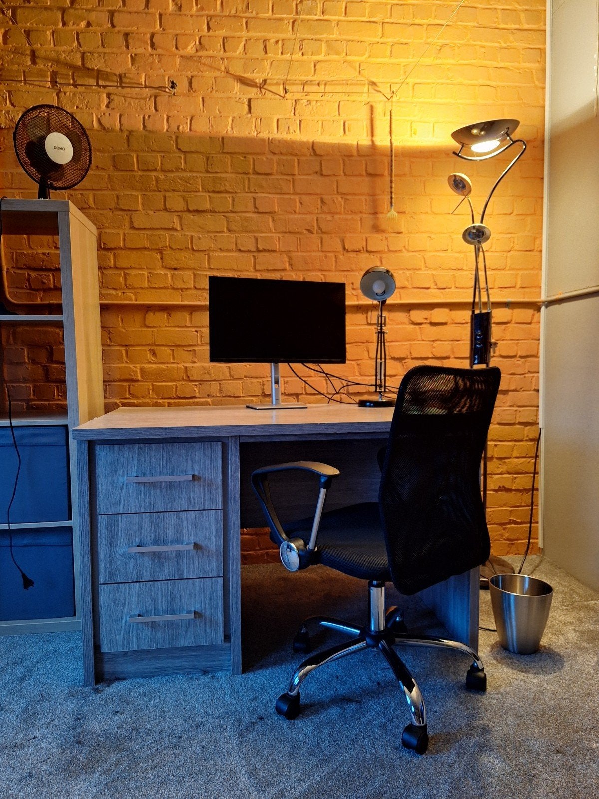 Bureau, Ophalen, Opbergruimte, Gebruikt, Schoolbureau